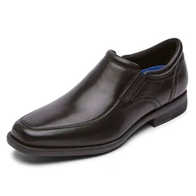 Image of Rockport Men&#039;s Isaac Slip on Loafer, Black, 8 UK