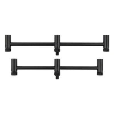Image of Fox Black Label Slim Adjustable 3 Rod Buzz bars (220mm 250mm)