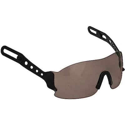 Image of JSP EVOSpec Safety Eyewear compatible with Evolution Range of Helmets Smoked, Add Retractable Glasses to your Hard Hat (ANT120 200 000)