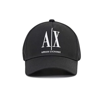 Image of Armani Exchange Baseball Cap, Size: One Size, Nero/black