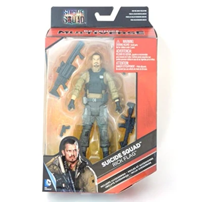 Image of DC Comics Multiverse, Suicide Squad Movie, Rick Flag Action Figure, 6 Inches by