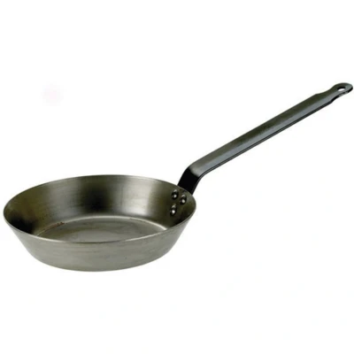 Image of Samuel Groves Carbon Steel Pans Like Cast Iron, But Better UK Made Frying &amp; Paella Styles Induction Compatible Heavy Duty Cookware (Frying Pan (18&quot;/46cm))