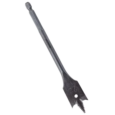 Image of Bosch 22 x 152mm Selfcut Spade Flat Wood Drill Bit Hex Shank 1/4&quot; 2608587578