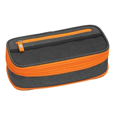 Image of WEDO Neon Stretch 24244066 Pencil Case grey/orange
