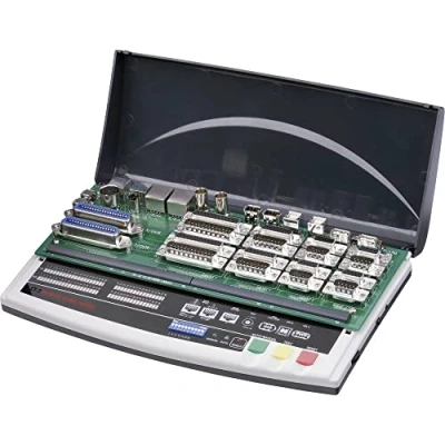 Image of Cable Tester CT 7 VOLTCRAFT Suitable for 9 , 15 25 Pin SUB D, HD, Centronics, USB A + B, IEEE 1394,