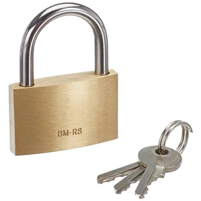 Image of Brüder Mannesmann M 413 40, 40 mm (6) Candado cilindrico de latón, brass