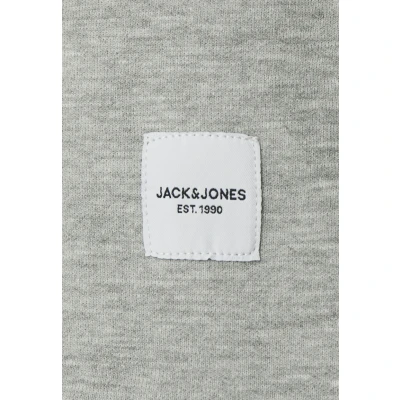 Image of Jack &amp; Jones Jjebasic CREW NECK Sweatshirt, Size: Small, Light grey melange