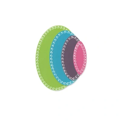 Image of Sizzix Framelits Die Set Classic Ovals by Stacey Park, Grey 6