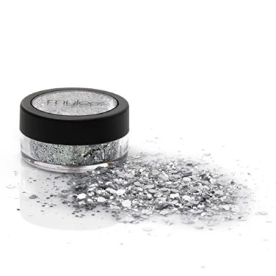 Image of Mylee All That Glitters [Joyful] 101 Glitter Colour Choices DIY Nail Decoration, Holographic Dust Powder Ideal for Art &amp; Crafts
