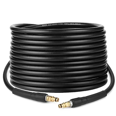 Image of 6m Pressure Washer Replacement Hose for Karcher K Series K2 K3 K4 K5 K6 K7 Click Plug Quick Connector(6)