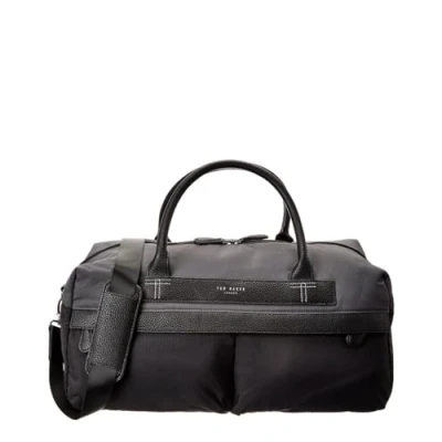 Image of Ted Baker Unisex Piper Holdall Bag Black One Size
