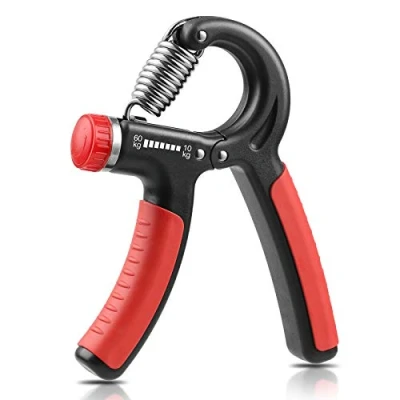 Image of NIYIKOW Hand Grip Strengthener, Forearm Adjustable Resistance 22 132Lbs (10 60kg), Perfect for Musicians Athletes (Orange, 1 Pack)