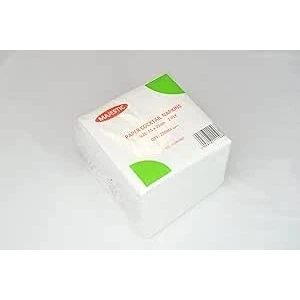 Image of Soft Dinner White Napkins Paper Serviettes Biodegradable 25cm 2PLY 200 PER Pack (White) (2000)