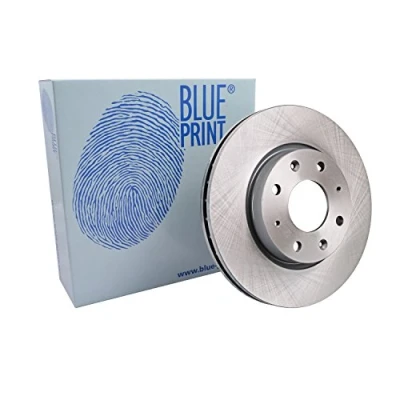 Image of 517122F100 Brake disc BLUE PRINT ADG04385 Front Axle 275mm 26mm 4 Hole 114mm internally vented Coated KIA: Cerato Hatchback, Saloon