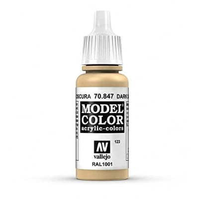 Image of Vallejo Model Color 17 ml Acrylic Paint Dark Sand