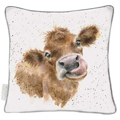 Image of Wrendale Designs 60cm Mooo Cushion