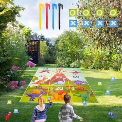 Image of Jesitai Kids Safe Throwing Game,Indoor Games,Outdoor Games,Lawn Games,Garden Games Outdoor Toys For 3+ And Adults,Boys Girls Gifts Birthdays,Halloween,Christmas
