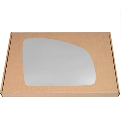 Image of Less4spares Wing Mirror Glass Right Compatible with Vauxhall Meriva A 2002 2010 STICK ON Driver Off Side Convex