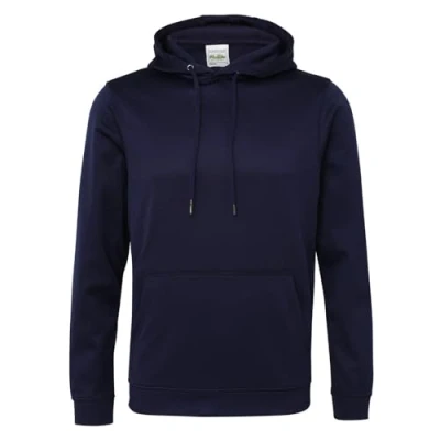 Image of AWDis Men&#039;s Sports Polyester Hoodie, Blue (Oxford Navy), XX Large