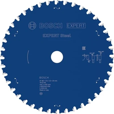Image of Bosch 2608643056 Circular Saw Blade Expert for Steel