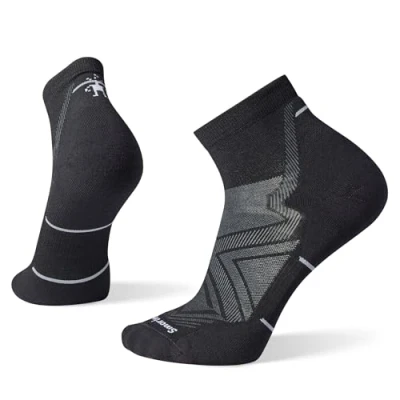 Image of Smartwool, Run Target Cushion Ankle Socks, Black, L