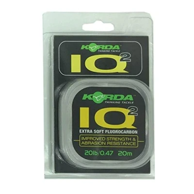 Image of Korda IQ2 Fluorocarbon 15Lb 20M Carp hooklink material