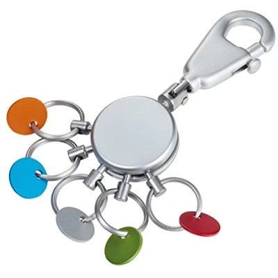 Image of Troika Keyring, 10 cm, Silver KYR61/MC