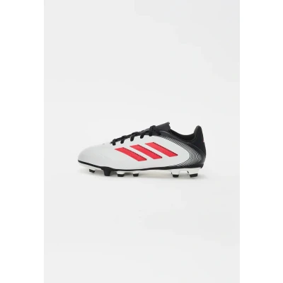 Image of adidas Performance COPA PURE CLUB Unisex Moulded stud football boots for kids, Size: 3.5, White/lucid red/core black Synthetics