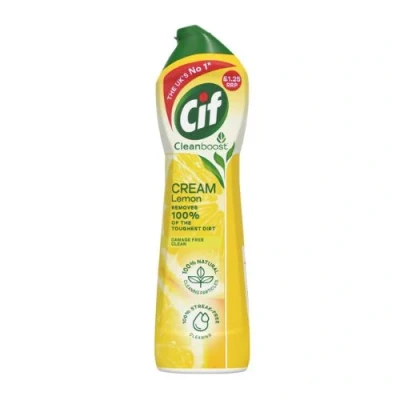 Image of Cif Cream Cleaner Lemon 500ml