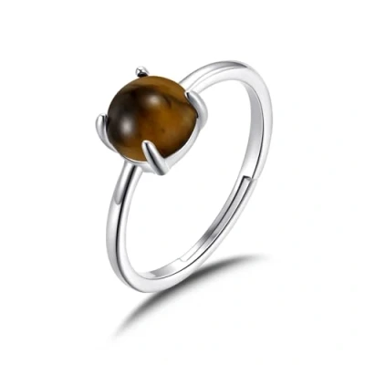 Image of Philip Jones Tigers Eye Adjustable Ring