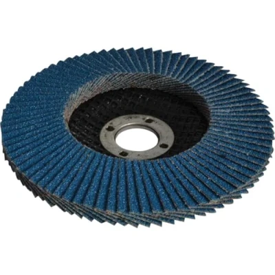 Image of Faithfull FAIFD100F Abrasive Jumbo Flap Disc 100mm x 16mm (4in) FINE