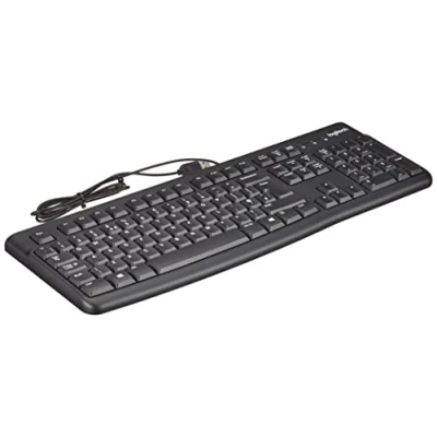 Image of Logitech K120 UK Business Keyboard Wired USB Low profile 920 002524