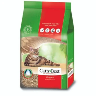 Image of Cat&#039;s Best Original Unscented Cat Litter 30L