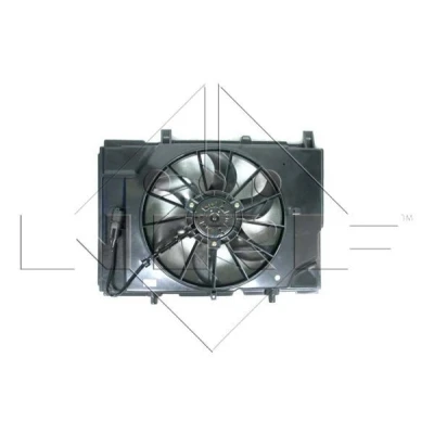 Image of 0005401588, 2025053555, A0005401588, A2025053555 Cooling fan NRF 47466 390mm 12V 150W without radiator shroud