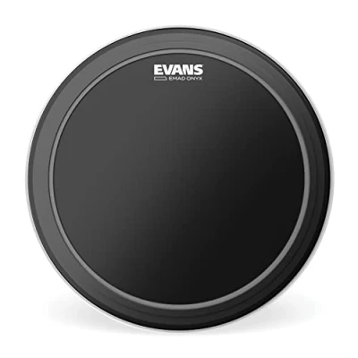 Image of Evans Bass Drum Heads BD22EMADONX EMAD Onyx 22 inch Head