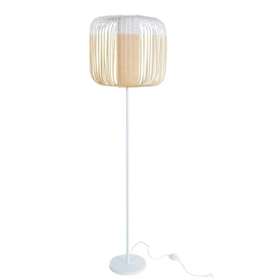 Image of Forestier Bamboo Light floor lamp one bulb white
