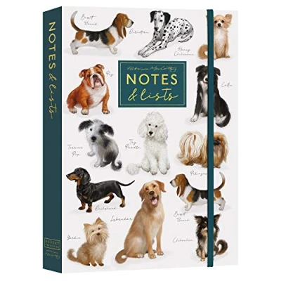 Image of Things to DO Folder/Sticky Notes Dogs