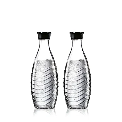 Image of SodaStream DuoPack Glass Carafe (2 x 0.6 L Carafes) for Crystal and Penguin