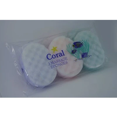 Image of Coral Massage Sponge 3PK (128477)