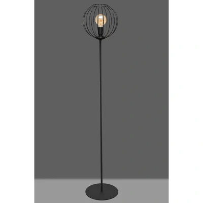 Image of Mercure Floor Lamp Black 30cm
