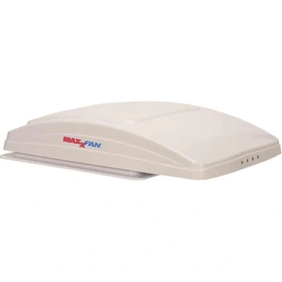 Image of MAXXAIR 0007000K MaxxFan Deluxe Fan with Remote and White Lid