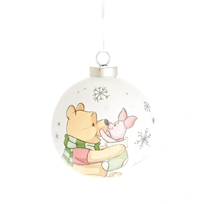 Image of Disney Baby Christmas Ceramic Bauble 80mm Winnie the Pooh 4695