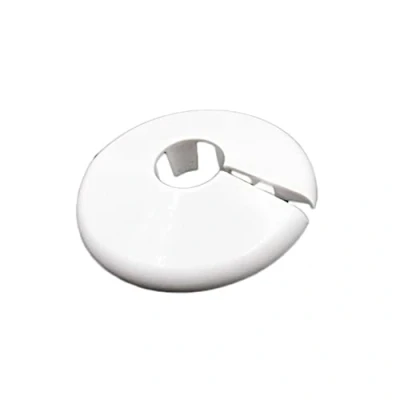Image of Talon Click in Pipe Collar White 15mm Pack of 10 Clicks Into Place High Grade Polypropylene for Home Improvement, Plumbing, Installation