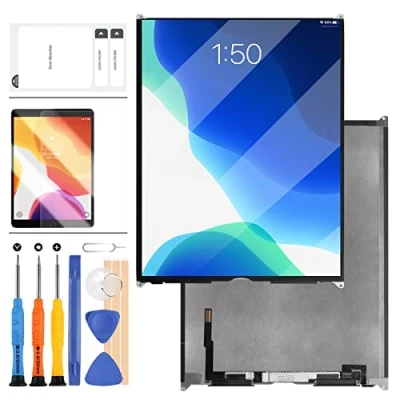 Image of LADYSON For IPAD 9 9TH Generation LCD Display Screen Replacement 2021 10.2INCH Matrix A2602 A2603 A2604 A2605 Repair Parts with Tempered Glass Protector+Free Tools