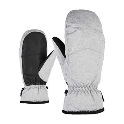 Image of Ziener Karril GTX Women&#039;s Ski Gloves Winter Sports Waterproof Breathable, Womens, 801163, light melange, 8