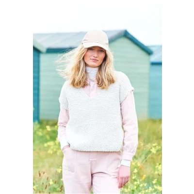 Image of Stylecraft 9945 Adult Chunky Tank Top Knitting Pattern