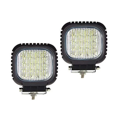 Image of WELLIT 2x48W LED Work Light CREE Floodlight 12V 24V Offroad Driving Fog Lights Lamps for 4x4 Car Tractor Truck Boat SUV ATV