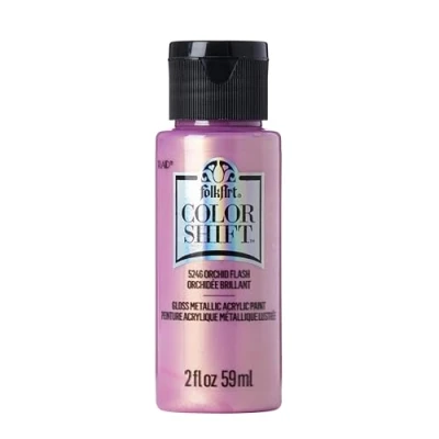 Image of Plaid Folkart Colour Shift Acrylic Paint, Orchid, 59 ml (Pack of 1)