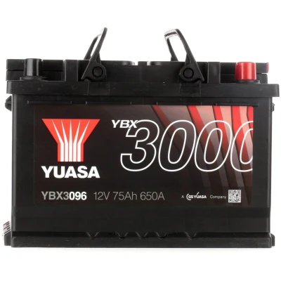 Image of Yuasa YBX3096 12V 76Ah 680A SMF Battery