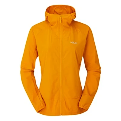 Image of Rab Women&#039;s Borealis Softshell Jacket for Hiking, Trekking, &amp; Climbing Marmalade 10